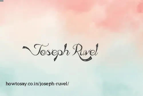 Joseph Ruvel