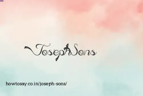 Joseph Sons