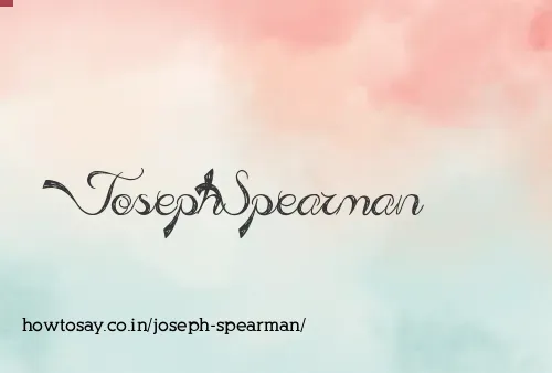 Joseph Spearman