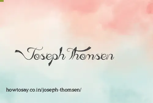 Joseph Thomsen
