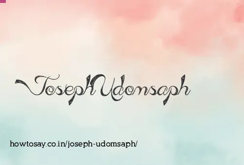 Joseph Udomsaph