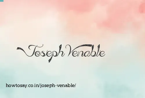 Joseph Venable