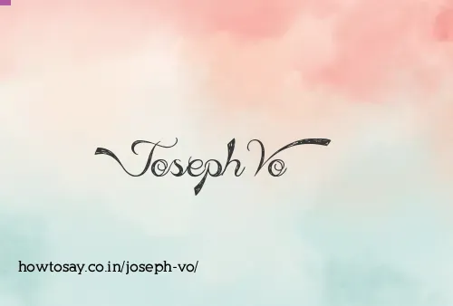 Joseph Vo