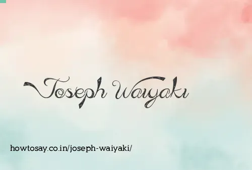 Joseph Waiyaki