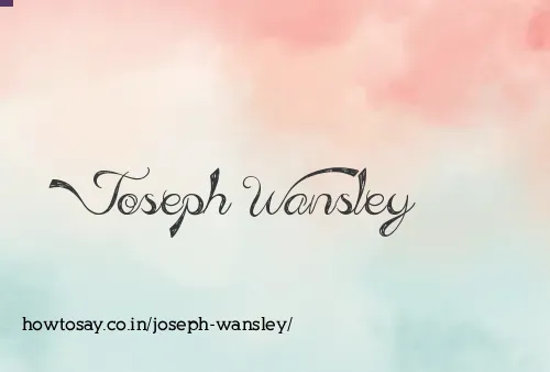 Joseph Wansley