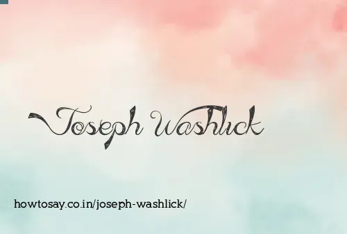 Joseph Washlick