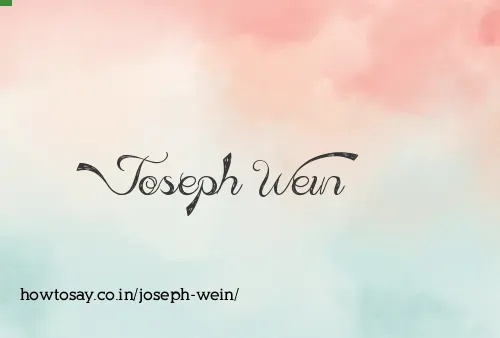 Joseph Wein