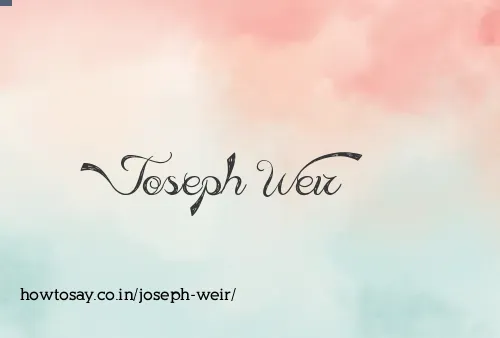 Joseph Weir