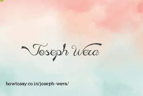 Joseph Wera