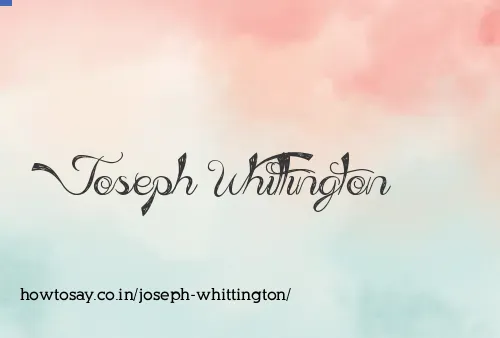 Joseph Whittington