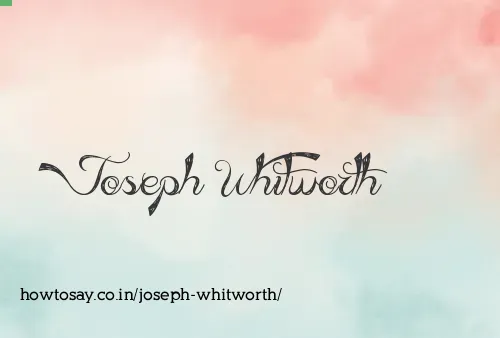Joseph Whitworth