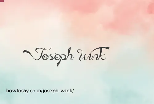 Joseph Wink