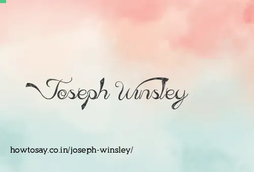 Joseph Winsley
