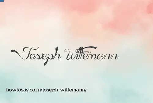 Joseph Wittemann