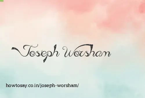 Joseph Worsham