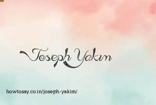 Joseph Yakim