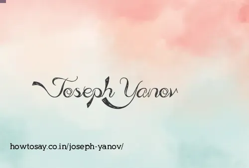 Joseph Yanov