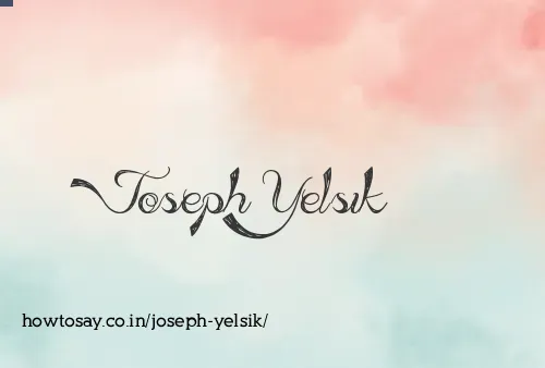 Joseph Yelsik