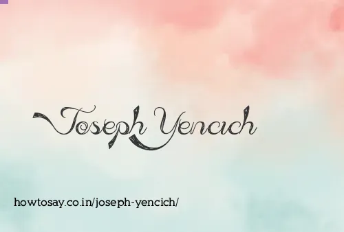 Joseph Yencich