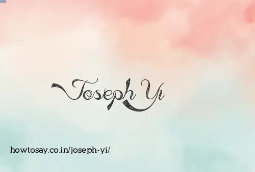 Joseph Yi