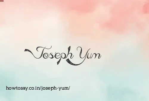 Joseph Yum