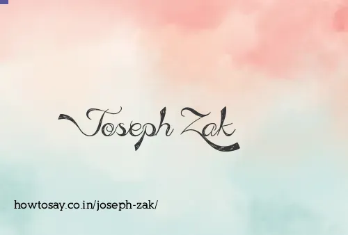 Joseph Zak