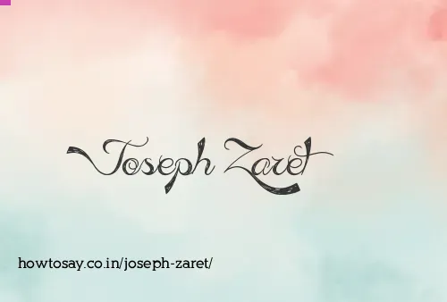 Joseph Zaret
