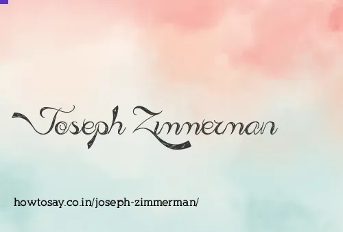 Joseph Zimmerman