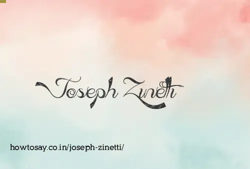 Joseph Zinetti