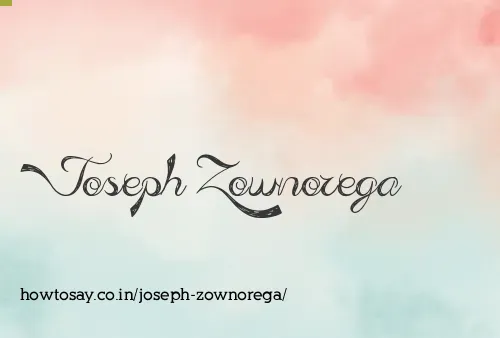 Joseph Zownorega