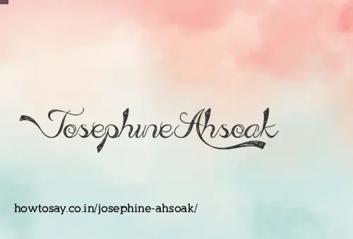 Josephine Ahsoak