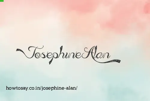 Josephine Alan