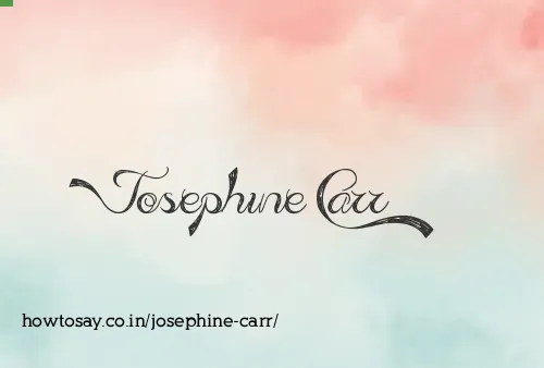 Josephine Carr