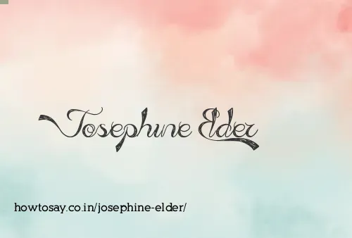 Josephine Elder