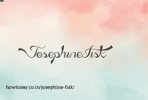 Josephine Fisk