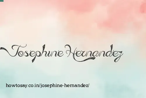 Josephine Hernandez