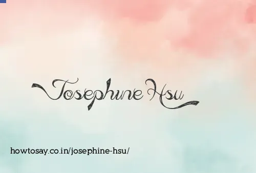 Josephine Hsu