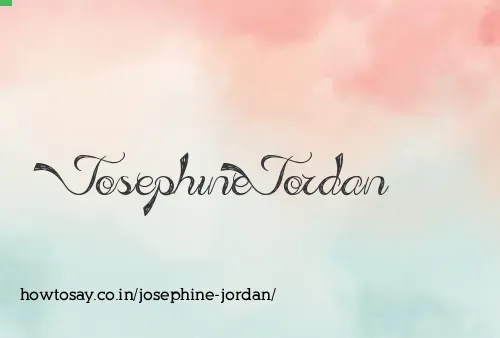Josephine Jordan