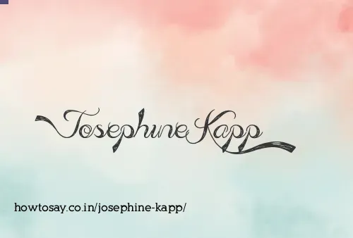 Josephine Kapp
