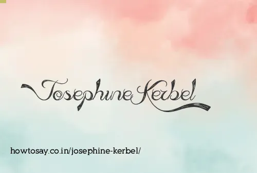 Josephine Kerbel