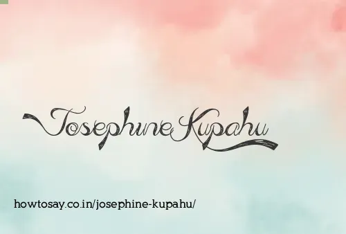 Josephine Kupahu