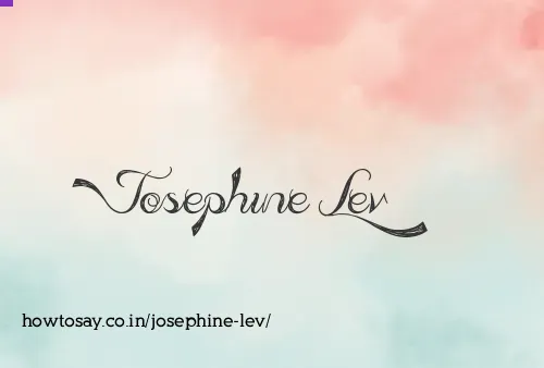 Josephine Lev