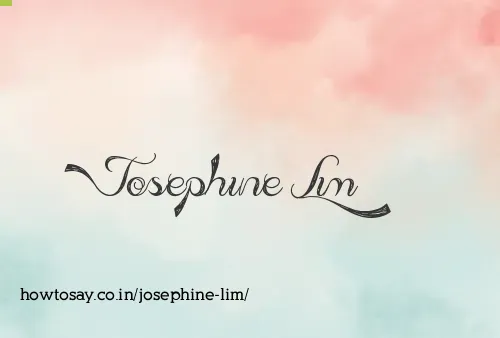 Josephine Lim