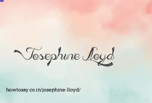 Josephine Lloyd