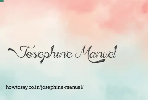 Josephine Manuel