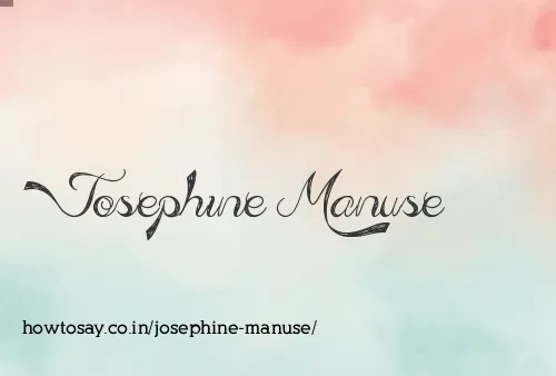 Josephine Manuse