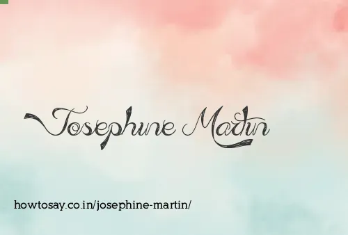 Josephine Martin