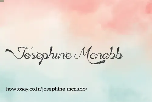 Josephine Mcnabb