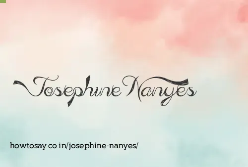 Josephine Nanyes