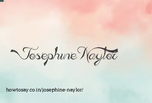 Josephine Naylor
